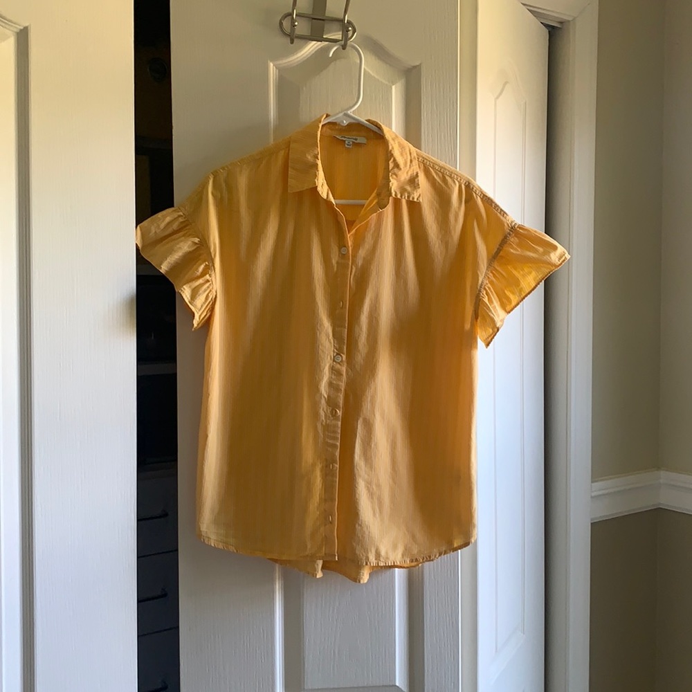 Madewell boxy golden tee